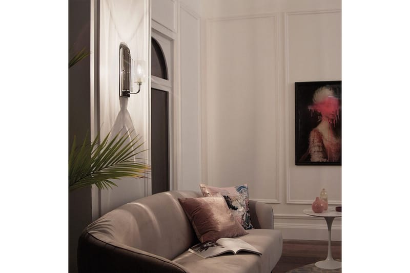 Vägglampa Kichler Kimrose Polerad Nickel - Polerad Nickel - Belysning & el - Inomhusbelysning & lampor - Vägglampa