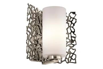 Vägglampa Kichler Silver Coral - Belysning & el - Inomhusbelysning & lampor - Vägglampa