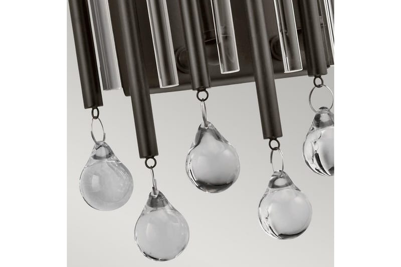 Vägglampa Kichler Piper Espresso/Krom - Espresso/Krom - Belysning & el - Inomhusbelysning & lampor - Vägglampa