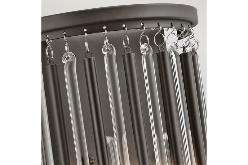 Vägglampa Kichler Piper Espresso/Krom - Espresso/Krom - Belysning & el - Inomhusbelysning & lampor - Vägglampa