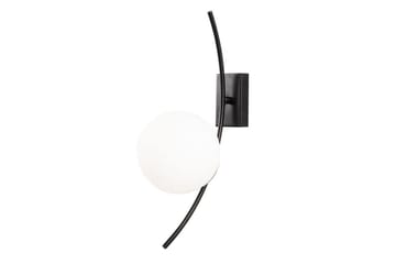 Vägglampa Kimbell Svart / Vit - Svart / Vit - Belysning & el - Inomhusbelysning & lampor - Vägglampa