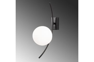 Vägglampa Kimbell Svart / Vit - Svart / Vit - Belysning & el - Inomhusbelysning & lampor - Vägglampa