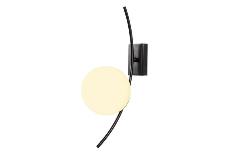 Vägglampa Kimbell Svart / Vit - Svart / Vit - Belysning & el - Inomhusbelysning & lampor - Vägglampa