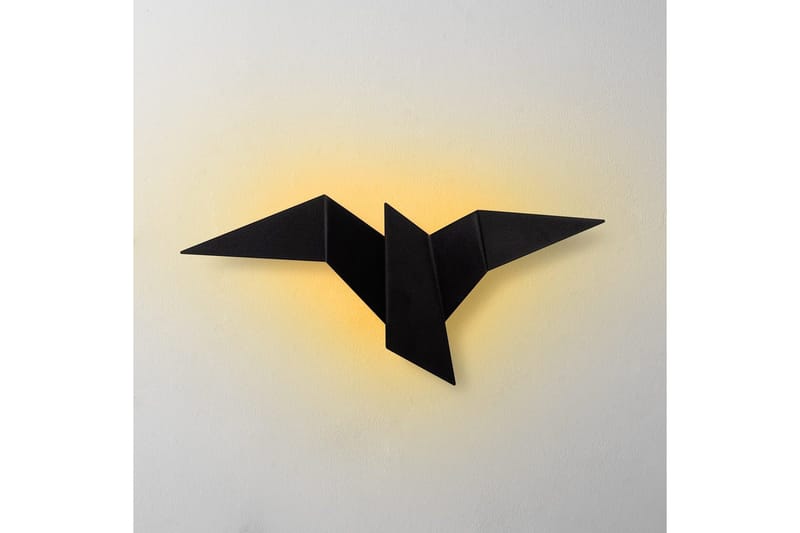 Vägglampa Kivo Svart - Svart - Belysning & el - Inomhusbelysning & lampor - Vägglampa