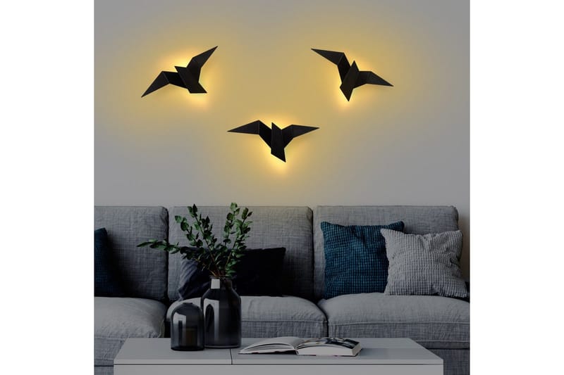 Vägglampa Kivo Svart - Svart - Belysning & el - Inomhusbelysning & lampor - Vägglampa