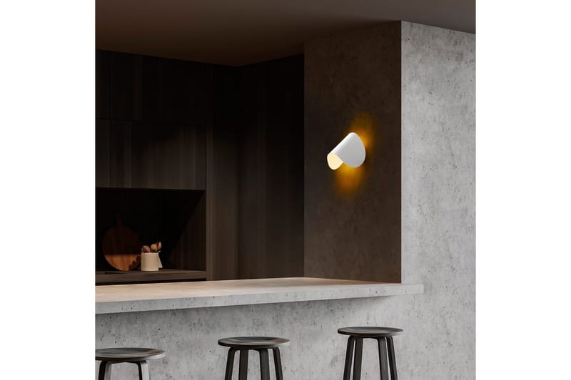 Vägglampa Koeia Chrome - Vit - Belysning & el - Inomhusbelysning & lampor - Vägglampa