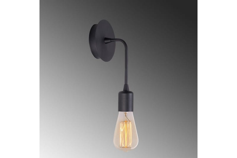 Vägglampa Lysar Svart - Svart - Belysning & el - Inomhusbelysning & lampor - Vägglampa