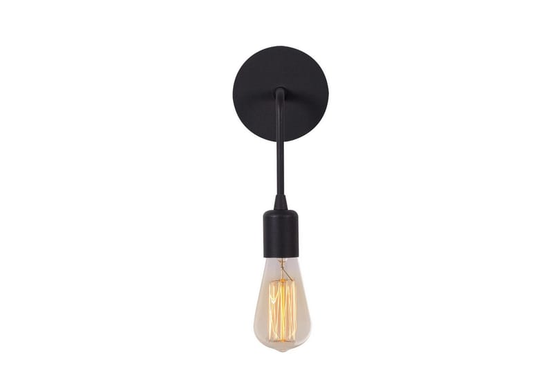 Vägglampa Lysar Svart - Svart - Belysning & el - Inomhusbelysning & lampor - Vägglampa