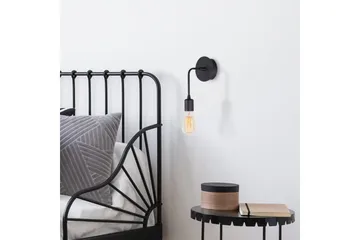 Vägglampa Lysar Svart - Svart - Belysning & el - Inomhusbelysning & lampor - Vägglampa