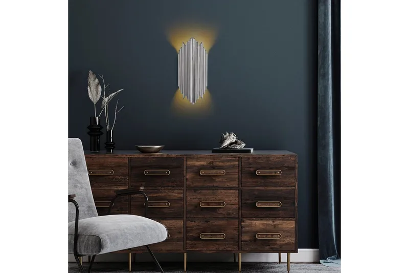 Vägglampa Mahima Krom - Krom - Belysning & el - Inomhusbelysning & lampor - Vägglampa