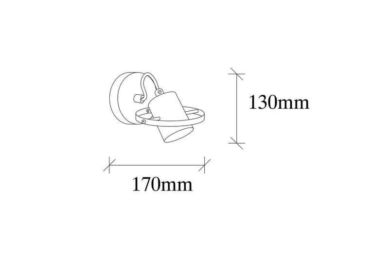Vägglampa Munel Vintage - Koppar - Belysning & el - Inomhusbelysning & lampor - Vägglampa