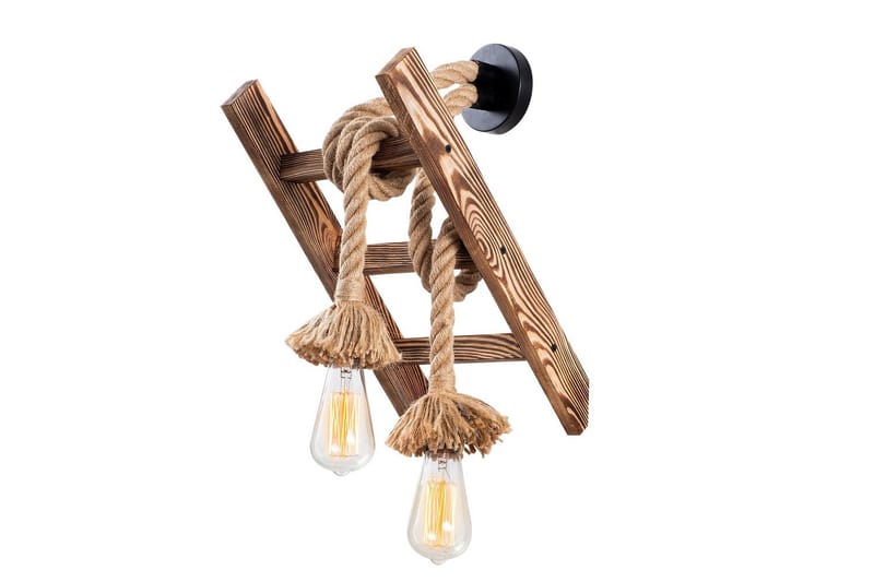 Vägglampa Niraa Trä - Natur - Belysning & el - Inomhusbelysning & lampor - Vägglampa