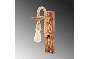 Vägglampa Nirae Trä - Natur - Belysning & el - Inomhusbelysning & lampor - Vägglampa