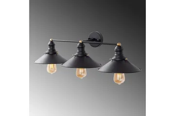 Vägglampa Nolen Svart / Antik - Svart/Antracit - Belysning & el - Inomhusbelysning & lampor - Vägglampa