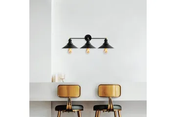 Vägglampa Nolen Svart / Antik - Svart/Antracit - Belysning & el - Inomhusbelysning & lampor - Vägglampa