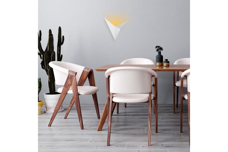 Vägglampa Noro Vit - Vit - Belysning & el - Inomhusbelysning & lampor - Vägglampa