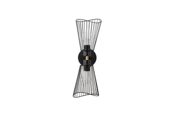 Vägglampa Novin Svart - Svart - Belysning & el - Inomhusbelysning & lampor - Vägglampa