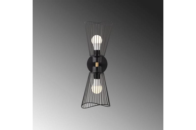Vägglampa Novin Svart - Svart - Belysning & el - Inomhusbelysning & lampor - Vägglampa