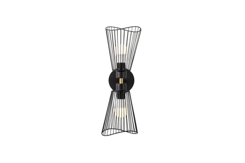 Vägglampa Novin Svart - Svart - Belysning & el - Inomhusbelysning & lampor - Vägglampa