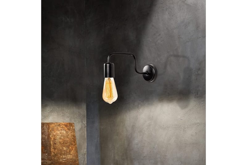Vägglampa Nymera Svart - Svart - Belysning & el - Inomhusbelysning & lampor - Vägglampa
