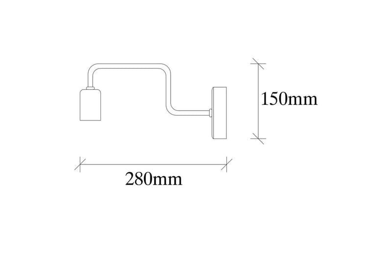 Vägglampa Nymera Svart - Svart - Belysning & el - Inomhusbelysning & lampor - Vägglampa