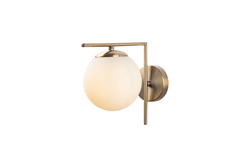 Vägglampa Olan Antik Vit - Vit - Belysning & el - Inomhusbelysning & lampor - Vägglampa