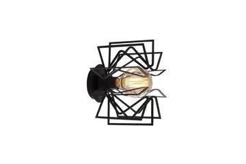Vägglampa Quira Svart - Svart - Belysning & el - Inomhusbelysning & lampor - Vägglampa