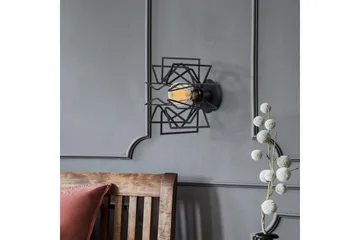 Vägglampa Quira Svart - Svart - Belysning & el - Inomhusbelysning & lampor - Vägglampa