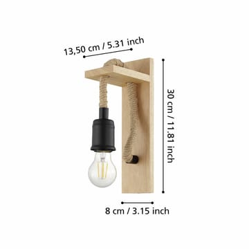 Vägglampa Rampside - 8 cm - Belysning & el - Inomhusbelysning & lampor - Vägglampa