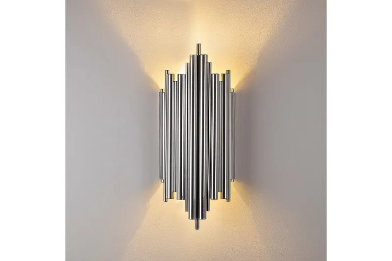 Vägglampa Raoji Krom - Krom - Belysning & el - Inomhusbelysning & lampor - Vägglampa