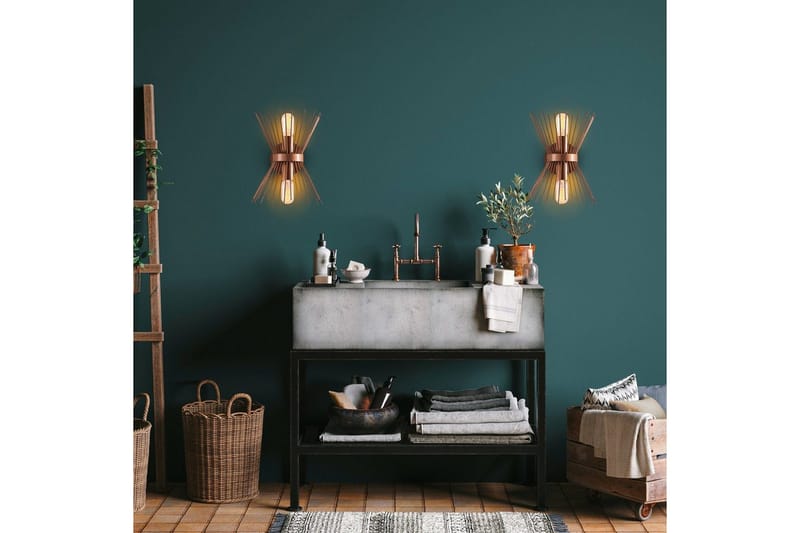 Vägglampa Rate 10 Koppar - Koppar - Belysning & el - Inomhusbelysning & lampor - Vägglampa