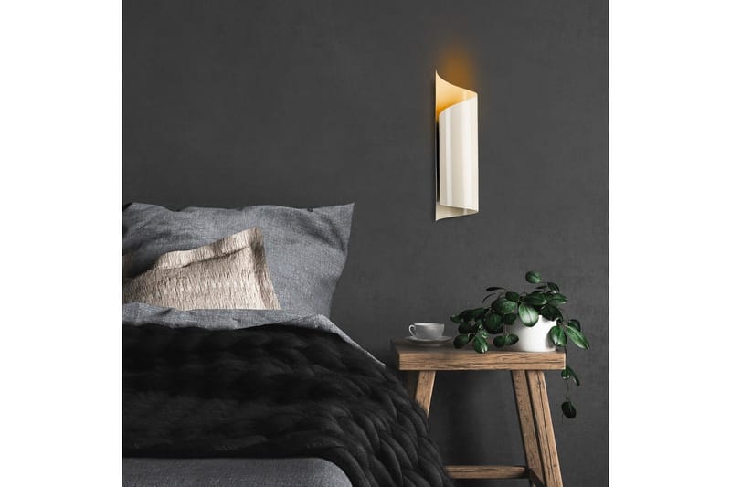 Vägglampa Rate 12 Kräm - Cremevit - Belysning & el - Inomhusbelysning & lampor - Vägglampa