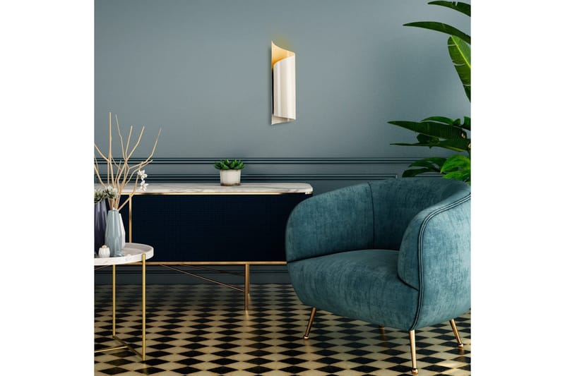 Vägglampa Rate 12 Kräm - Cremevit - Belysning & el - Inomhusbelysning & lampor - Vägglampa