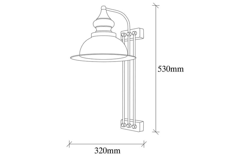 Vägglampa Rathour Antik - Antik - Belysning & el - Inomhusbelysning & lampor - Vägglampa