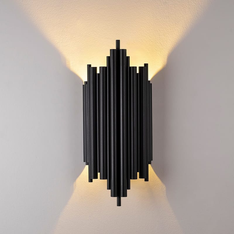 Vägglampa Reis 13340 - Svart - Belysning & el - Inomhusbelysning & lampor - Vägglampa