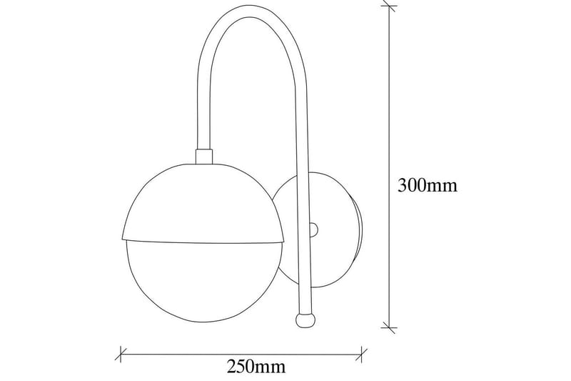 Vägglampa Sador Vintage - Multifärgad - Belysning & el - Inomhusbelysning & lampor - Vägglampa