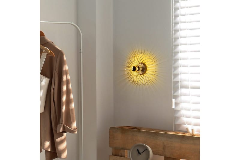 Vägglampa Sadortel Rany - 36 x 12 x 36 cm - Belysning & el - Inomhusbelysning & lampor - Vägglampa