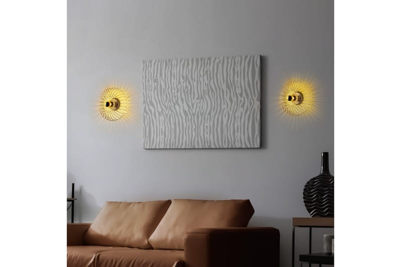 Vägglampa Sadortel Rany - 36 x 12 x 36 cm - Belysning & el - Inomhusbelysning & lampor - Vägglampa