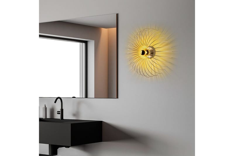 Vägglampa Sadortel Rany - 56 x 16 x 56 cm - Belysning & el - Inomhusbelysning & lampor - Vägglampa