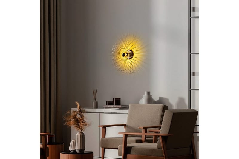 Vägglampa Sadortel Rany - 56 x 16 x 56 cm - Belysning & el - Inomhusbelysning & lampor - Vägglampa