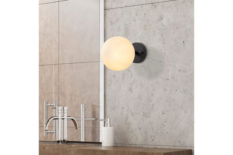 Vägglampa Sone Svart / Grädde - Svart / Grädde - Belysning & el - Inomhusbelysning & lampor - Vägglampa