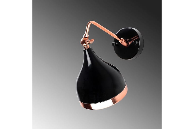 Vägglampa Soodz Svart / Koppar - Svart / Koppar - Belysning & el - Inomhusbelysning & lampor - Vägglampa