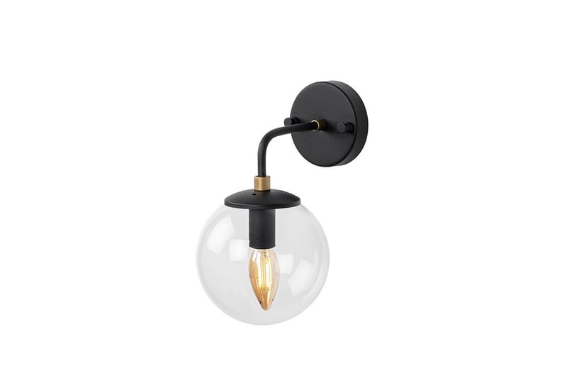 Vägglampa Soona Svart / Rany - Svart / Rany - Belysning & el - Inomhusbelysning & lampor - Vägglampa