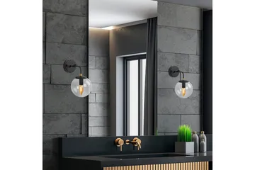 Vägglampa Soona Svart / Rany - Svart / Rany - Belysning & el - Inomhusbelysning & lampor - Vägglampa