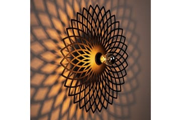 Vägglampa Sourab Svart - Svart - Belysning & el - Inomhusbelysning & lampor - Vägglampa