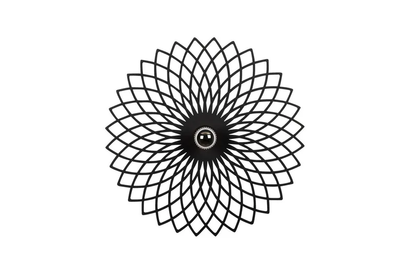 Vägglampa Sourab Svart, Svart