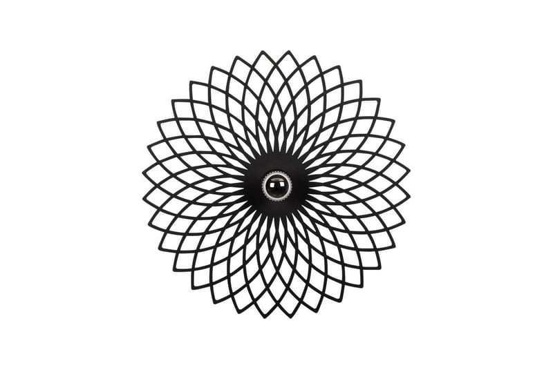 Vägglampa Sourab Svart, Svart