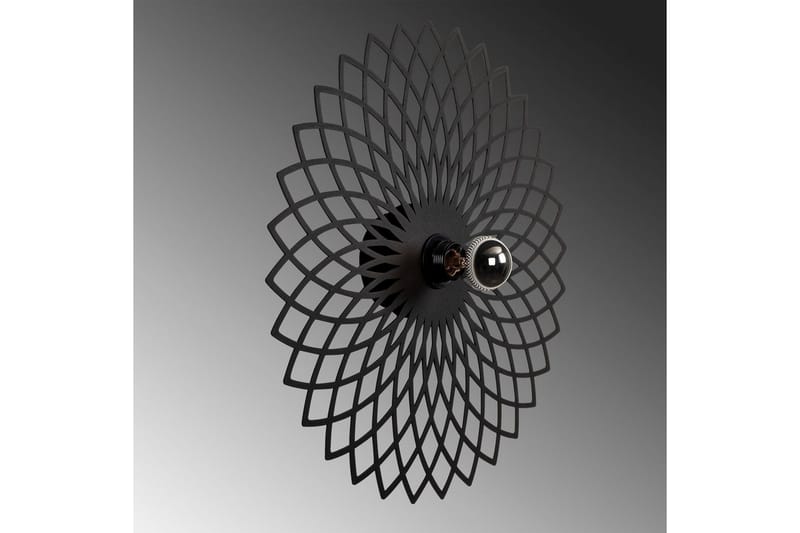 Vägglampa Sourab Svart - Svart - Belysning & el - Inomhusbelysning & lampor - Vägglampa