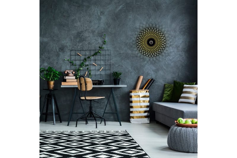 Vägglampa Sourab Svart - Svart - Belysning & el - Inomhusbelysning & lampor - Vägglampa