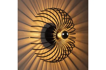 Vägglampa Subbersta Svart - Diameter: 12 cm - Belysning & el - Inomhusbelysning & lampor - Vägglampa